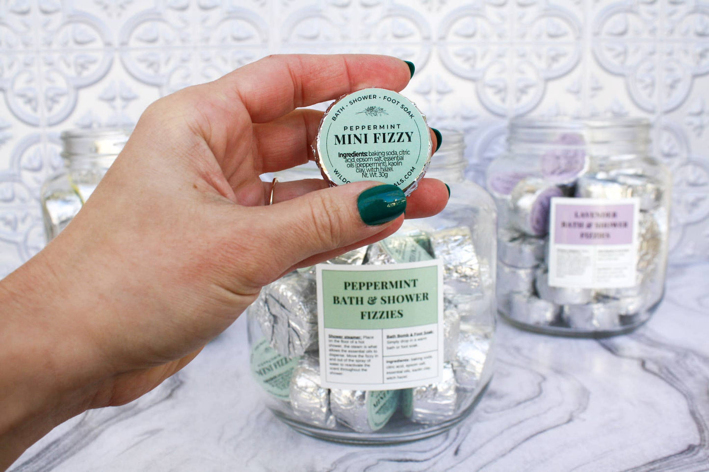 Natural Bath & Shower Fizzies