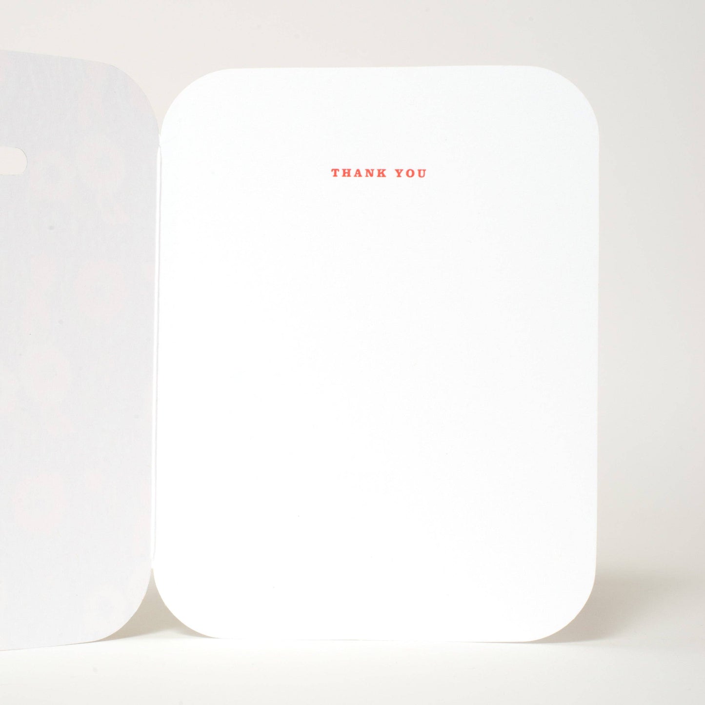 Floral Thank You Greeting Card by Egg Press