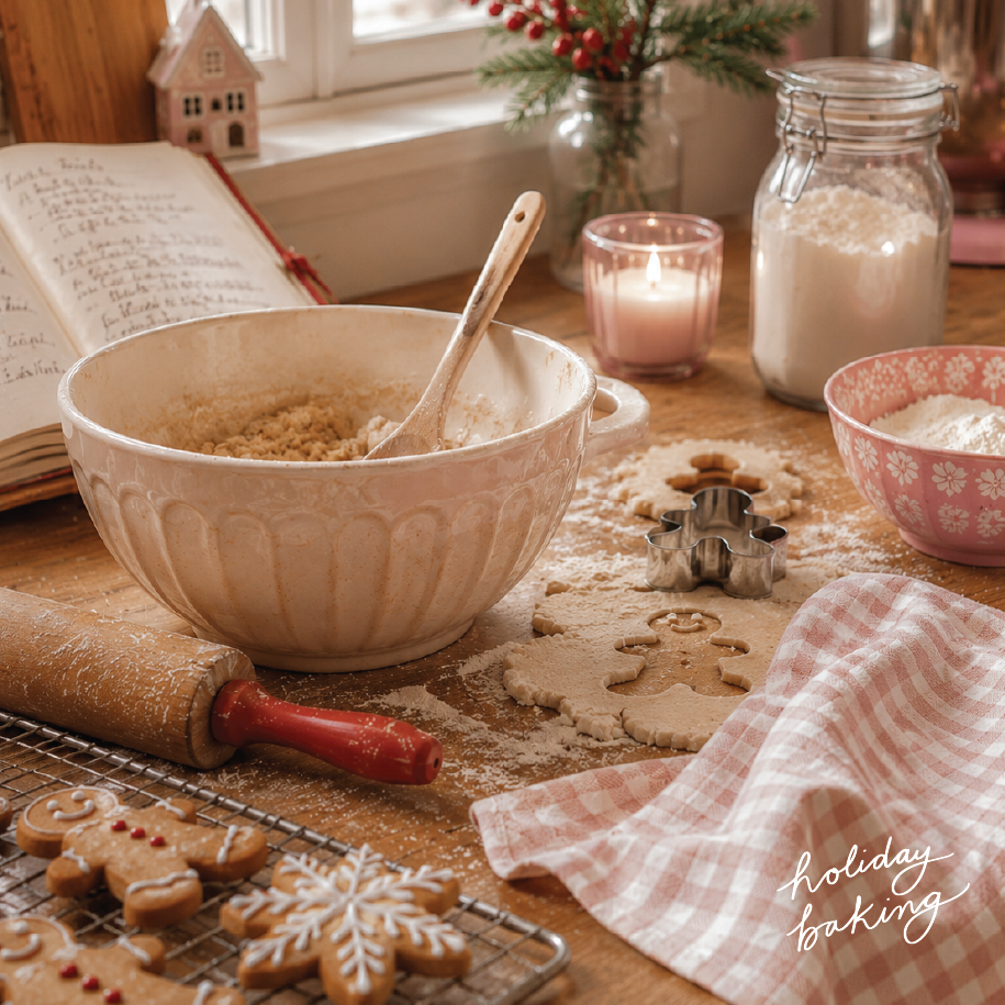 Holiday Baking Candle | Cinnamon + Vanilla