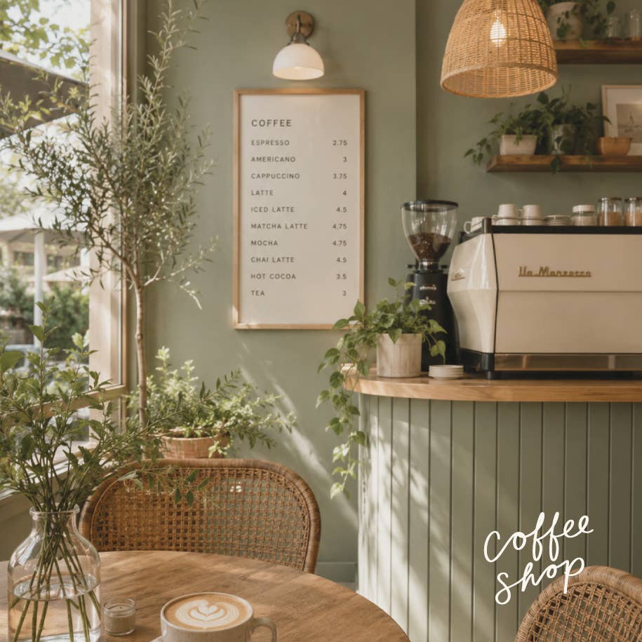 Coffee Shop Candle | Coffee + Vanilla