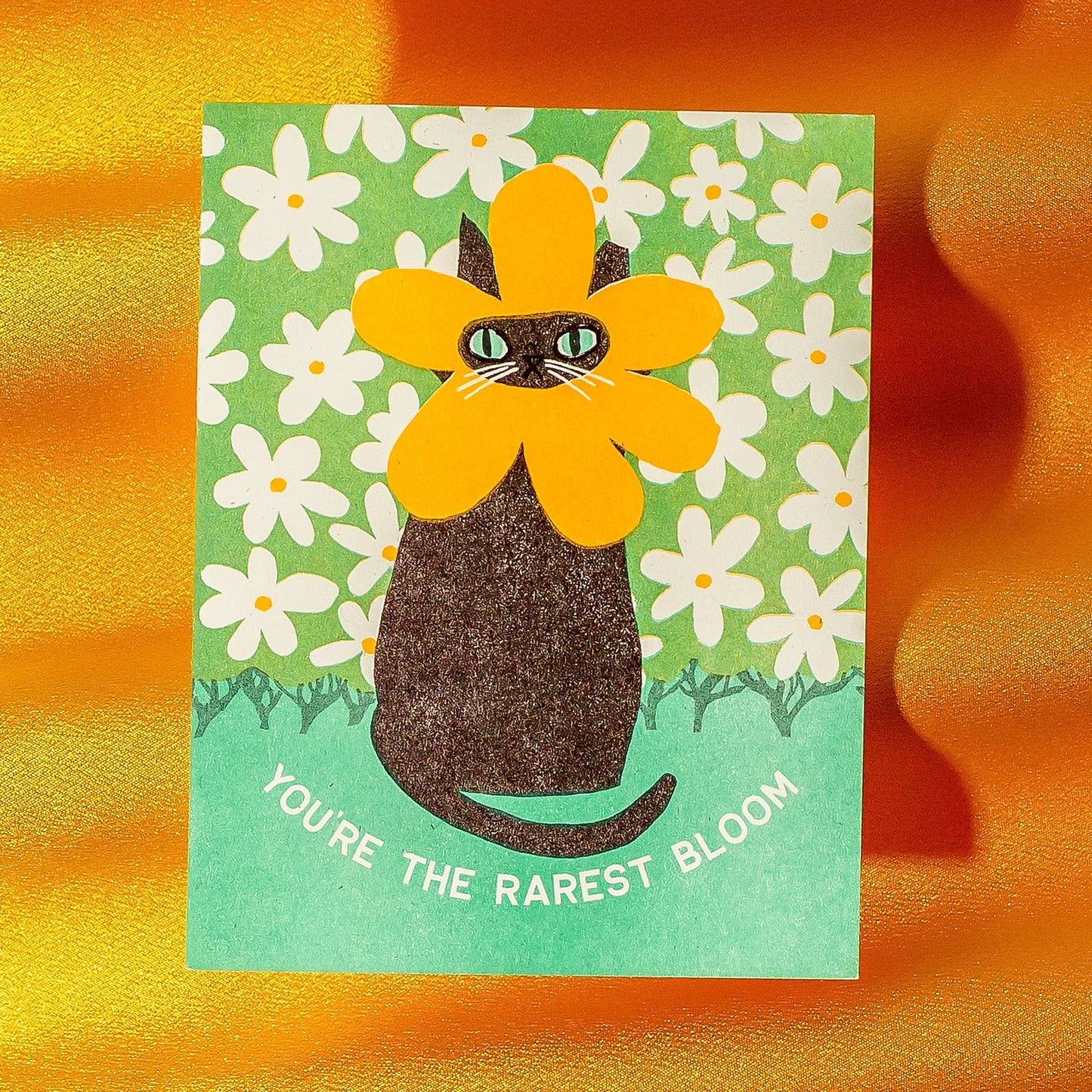 Rarest Bloom - Risograph Card