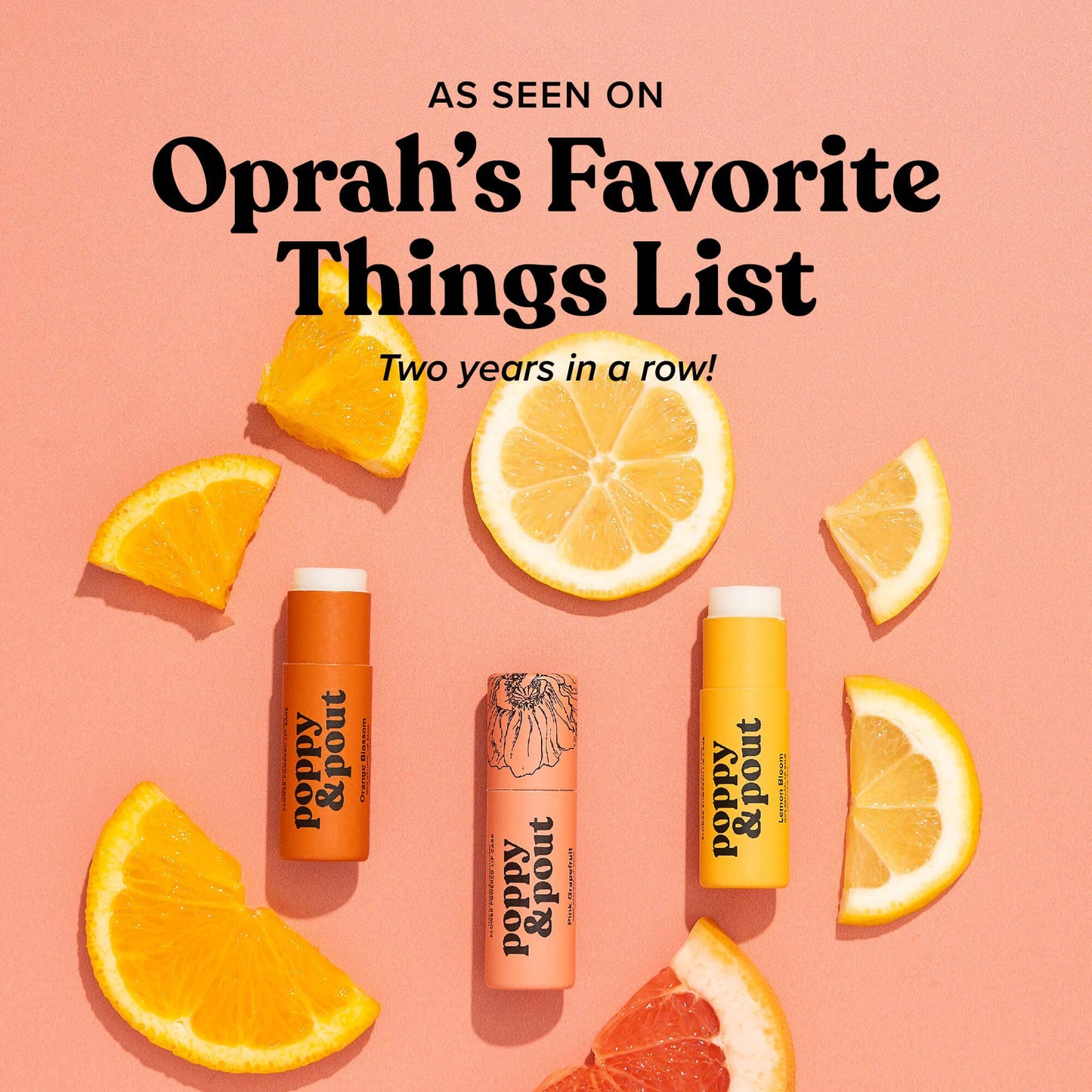 Poppy & Pout Lip Balm Lemon Bloom