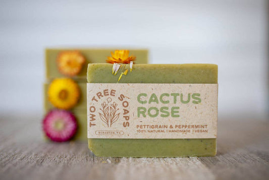 Cactus Rose - Natural Handmade Bar Soap