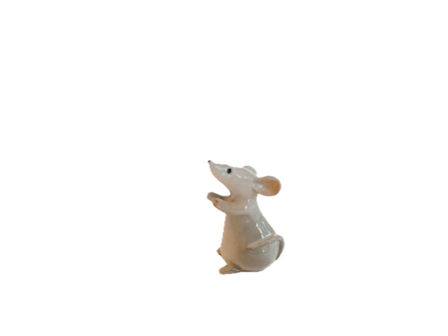 Miniature Mouse Figurine 