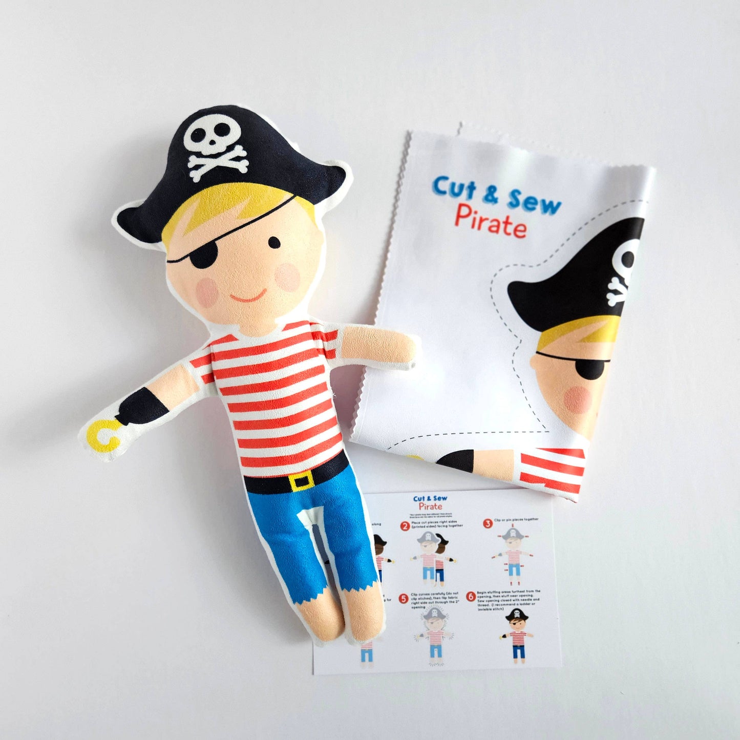 Sew Your Own Pirate Doll