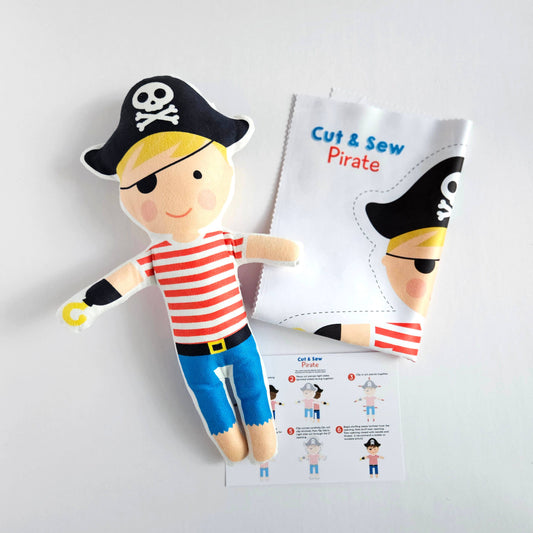 Sew Your Own Pirate Doll