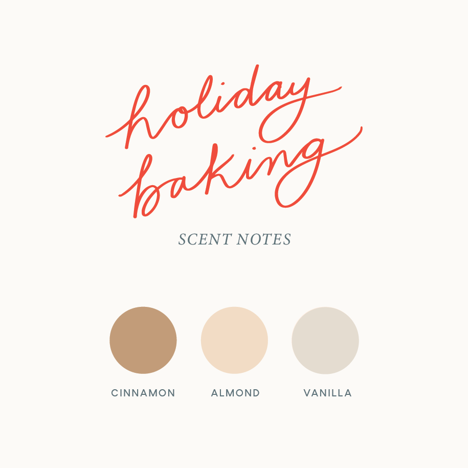 Holiday Baking Candle | Cinnamon + Vanilla