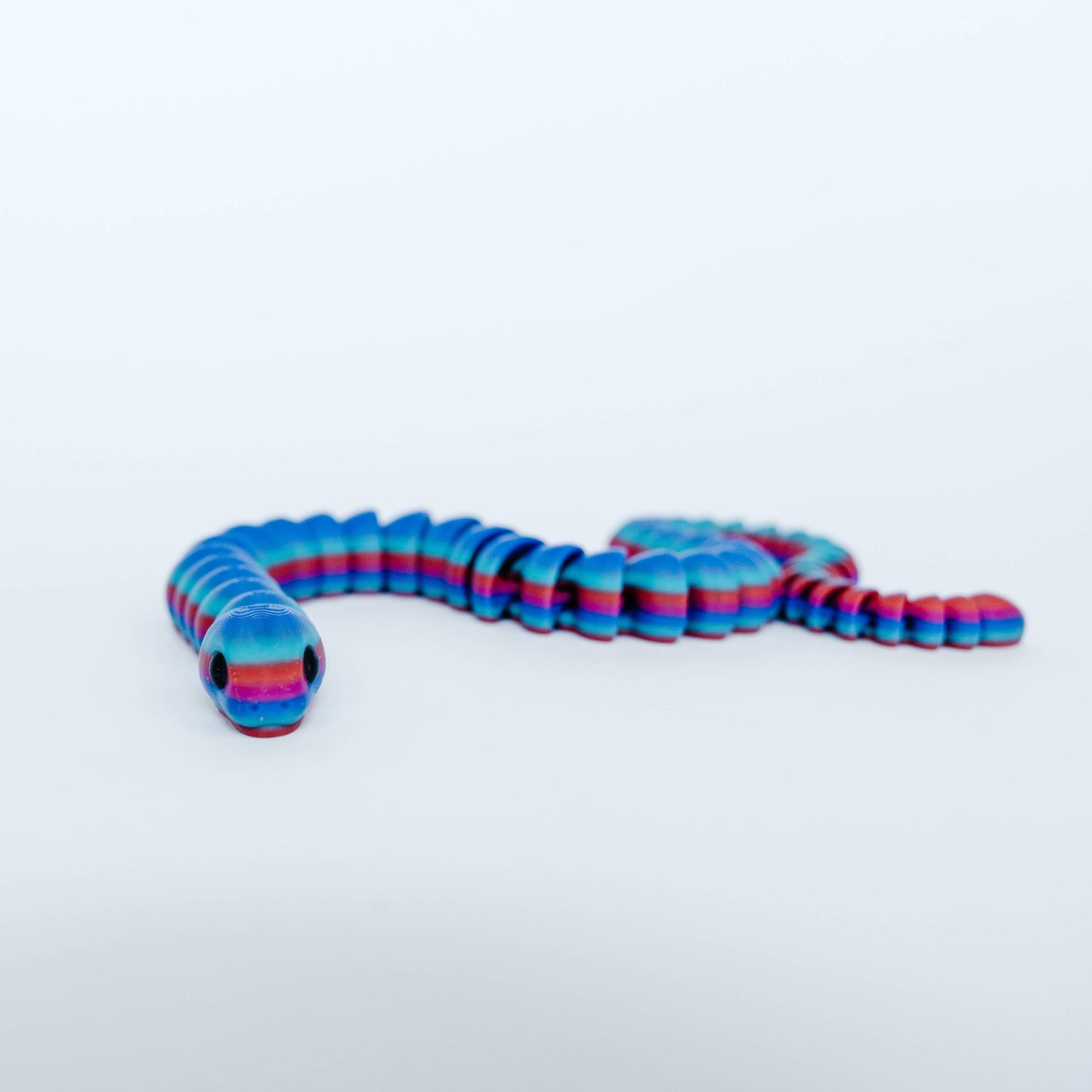 Mini 3D Printed Snakes – Assorted Colors