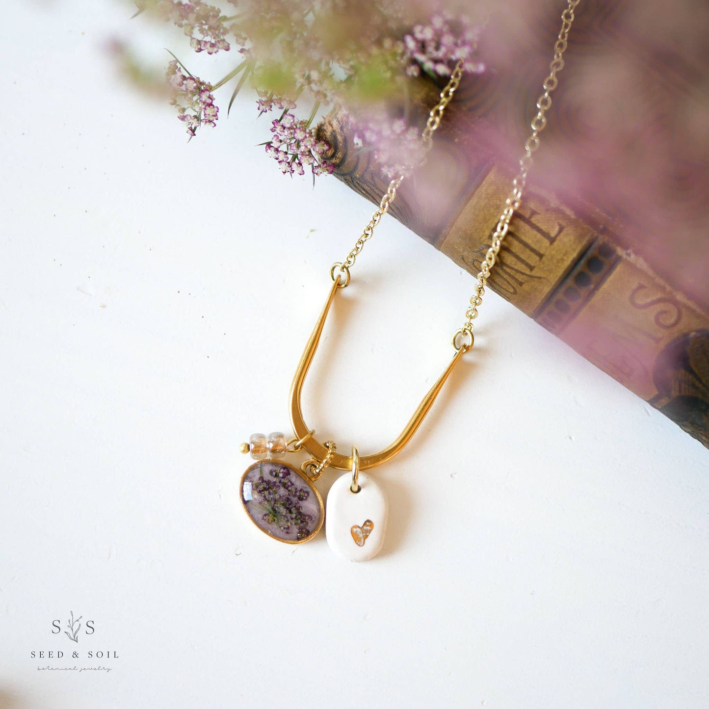 Garden Keepsake Necklace