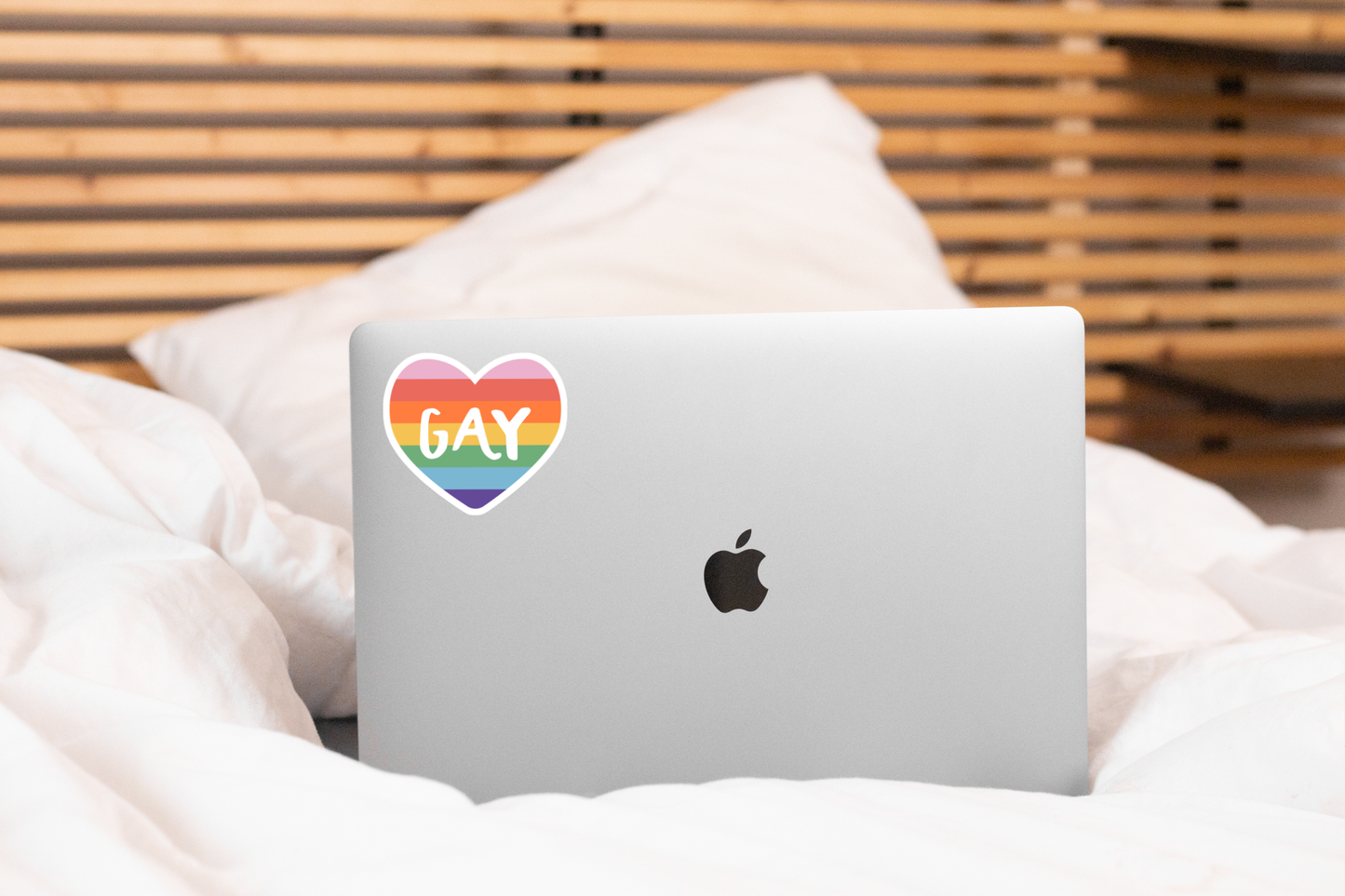 Gay Heart Sticker
