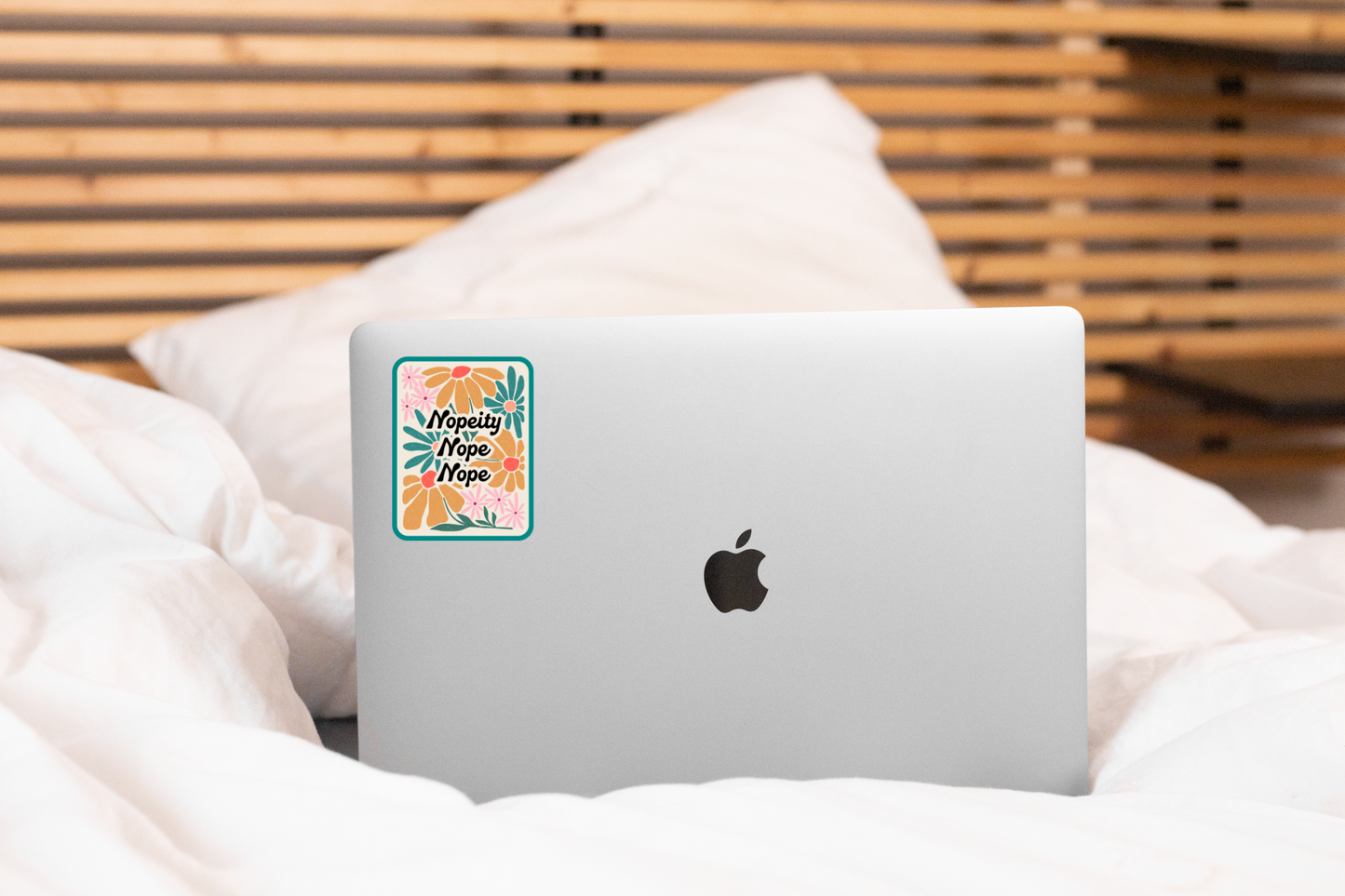 Nopeity Nope Nope Sticker