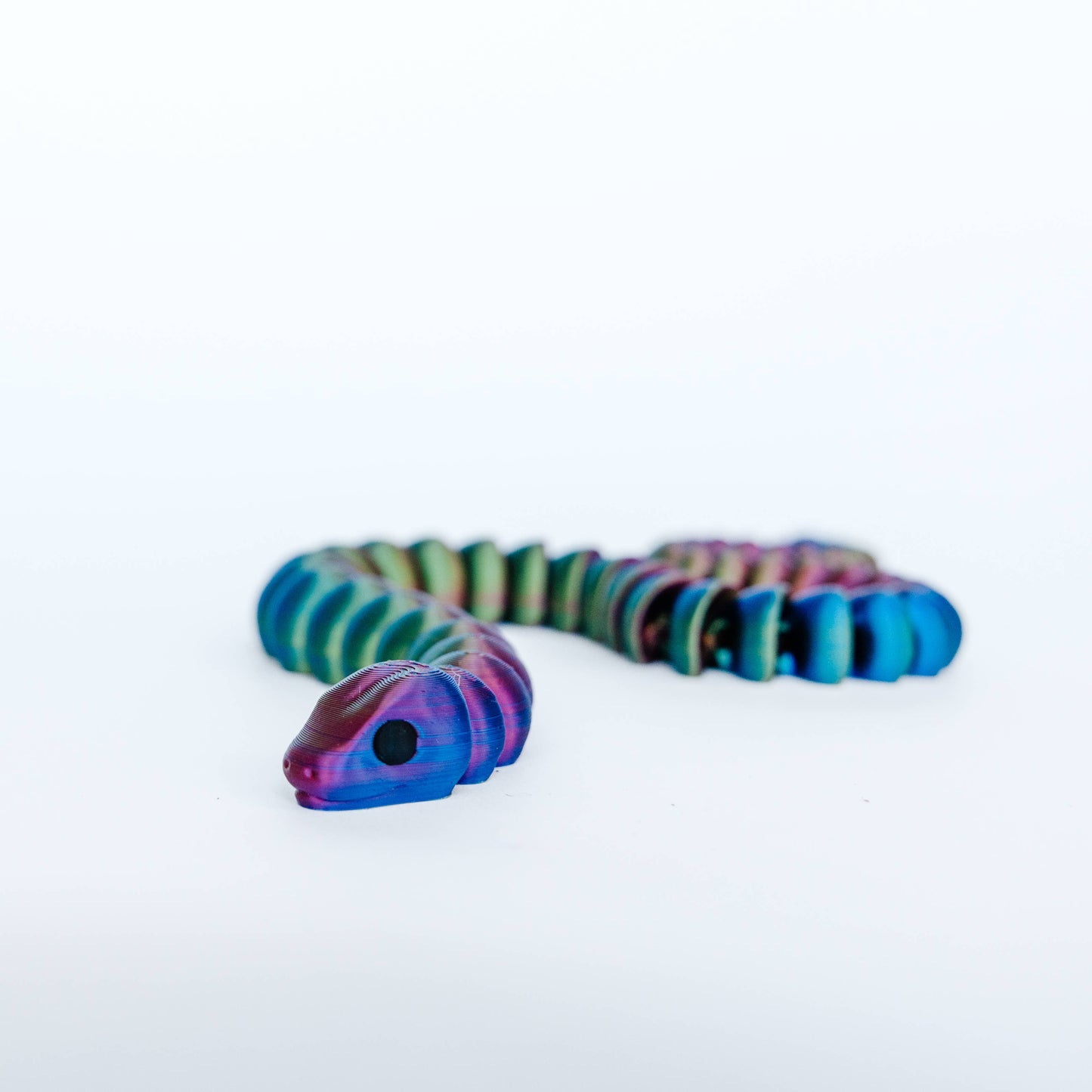 Mini 3D Printed Snakes – Assorted Colors